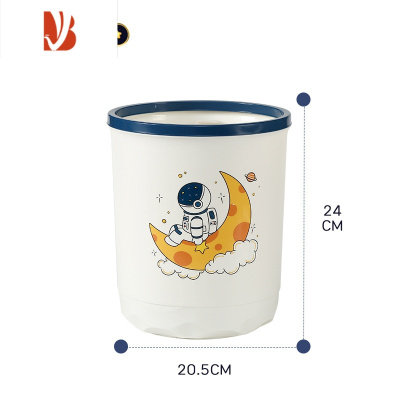 三维工匠垃圾桶大容量家用厨房厕所卫生间客厅卧室办公室高颜值新款卫生桶