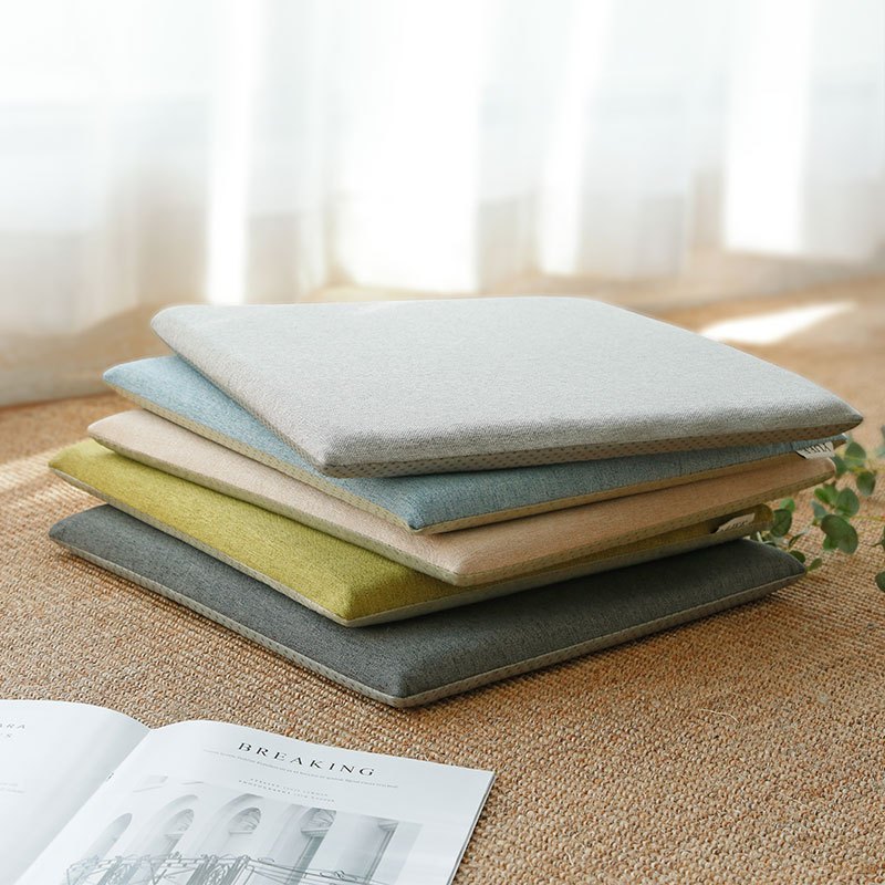 家柏饰(CORATED)椅子坐垫办公室久坐透气轻薄椅垫家用餐椅垫凳子垫子记忆棉座垫