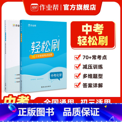 [特卖]化学 初中通用 [正版]中考轻松刷语文专项训练考点知识点总结归纳复习资料中考必刷题中考总复习附详解技法手册