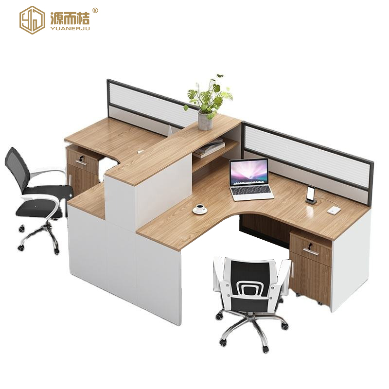 源而桔 屏风工位组合办公桌2600*1300*1200mm/套