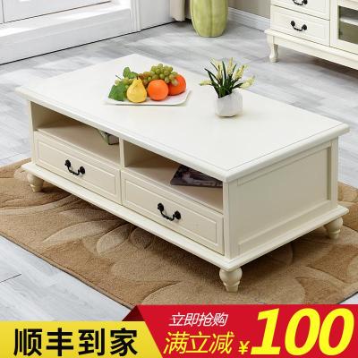 实木茶几简约现代小户型迷你茶几桌客厅多功能欧式茶几电视柜组合