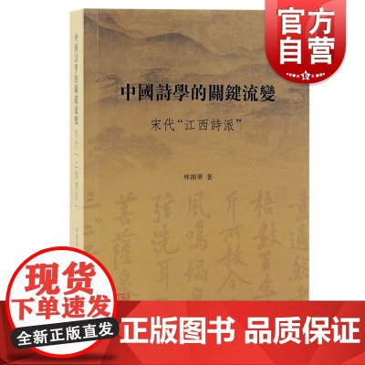 中国诗学的关键流变 宋代江西诗派林湘华著作上海古籍出版社文化理论中国文学