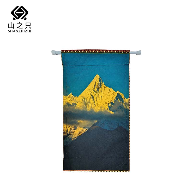 山之只 加厚布艺风景画 MZ0135 个