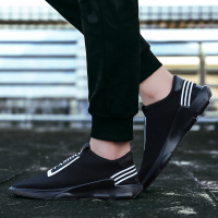 SEMBOSR2018春季新款网面运动休闲板鞋跑步鞋韩版时尚潮流百搭男鞋