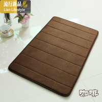 记忆棉浴室吸水垫子脚垫厨房地垫长条卫生间防滑垫进地垫 三维工匠地毯