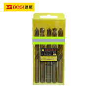 波斯(BOSI) 荧光系列直柄含钴麻花钻 11.5mm/5支 盒
