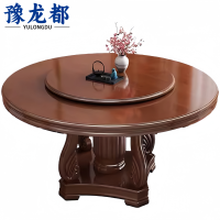 豫龙都转盘餐桌1.4米张