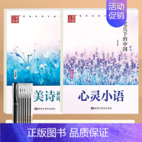 楷书-[优美诗歌+心灵小语/2本装]送练字7件套 [正版]楷书字帖练字成年大学生正楷字帖行书行楷女生字体大气漂亮高中初中