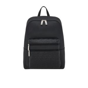 Salvatore Ferragamo顶部提手可调肩带双肩包户外运动收纳 黑色