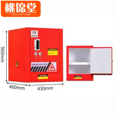 桃锦堂 防爆柜4加仑 台