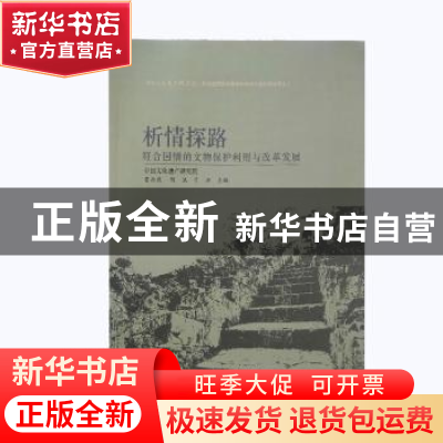 正版 析情探路——符合国情的文物保护利用与改革发展 曹兵武,何