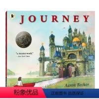 [正版]进口英文原版 凯迪克奖 Journey 不可思议的旅程三部曲之一 培养孩子想象力 儿童启蒙晚安无字书 Aaro