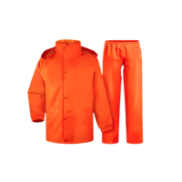 祥亨XH-YY980均码 分体式 雨衣 橙色 (计价单位:套)