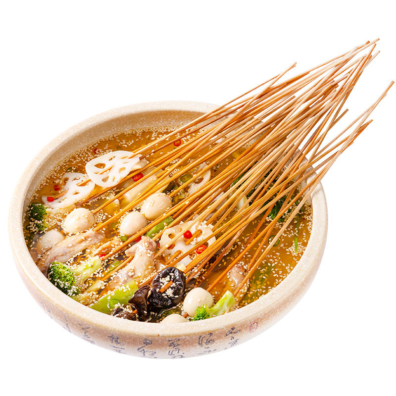 红油麻辣火锅底料冷锅串串香底料商用配方 钵钵鸡藤椒味230g*1送竹签