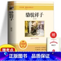 骆驼祥子 [正版]骆驼祥子原著老舍 初中生七年级下册人教版课外书籍 世界名著经典文学老舍经典作品全集 青少年初一年级无障