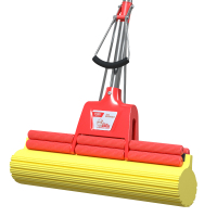 好媳妇33CM双滚轮伸缩杆胶棉拖把(1个棉头)AGW-4833L-1-C1