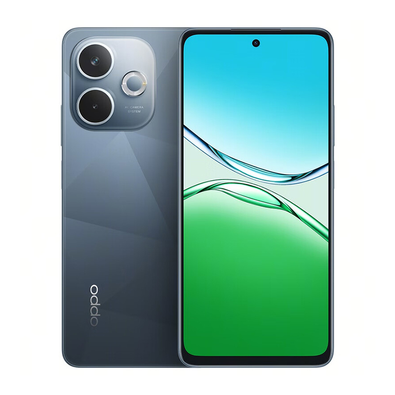OPPO K13x 8GB+128GB 矅黑 5G手机 天玑6300 IP69防尘防水 5800mAh耐用大电池 45W超级闪充 学生老人千元智能机
