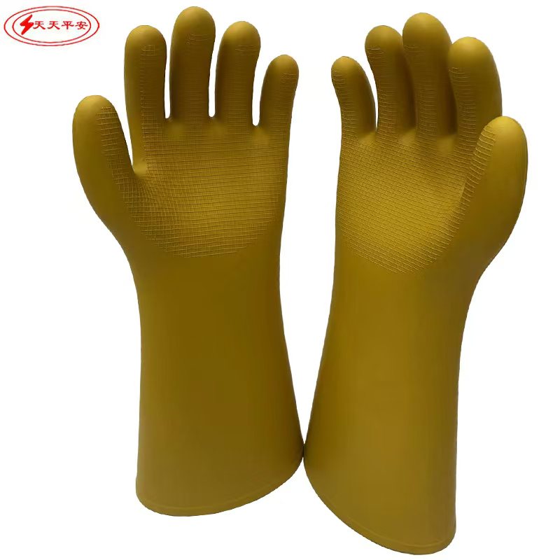 天天平安 4级带电作业用绝缘手套 橡胶绝缘手套