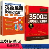 [正版]英语单词快速记忆法词根前缀后缀联想记忆+3500英语单词分类速记超图解 词根词缀背单词英语词汇的奥秘英语单词学