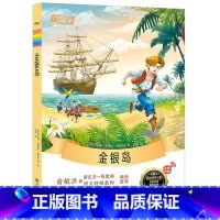 《金银岛》 小学通用 [正版]大语文名著41册汤姆索亚历险记水浒传西游记格林童话安徒生童话小王子中小学课外读本中国古典小