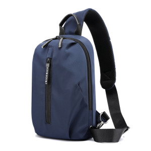 Ceba飞莎新款胸包时尚男士胸包韩版休闲男士单肩包都市牛津布胸包