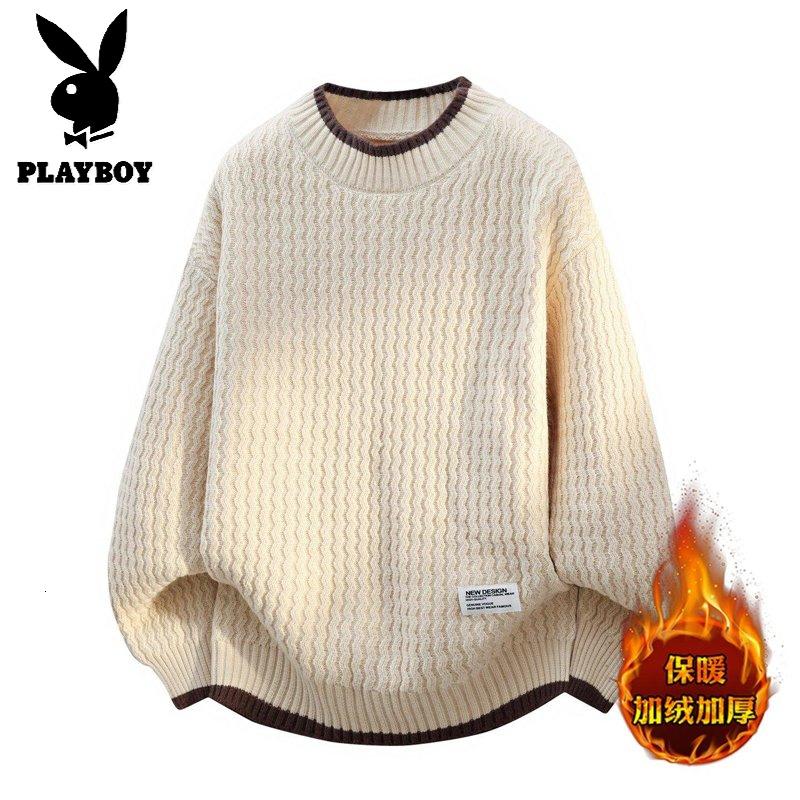 花花公子新款[新款]2025年秋冬款圆领针织毛衣男 群文件11.29