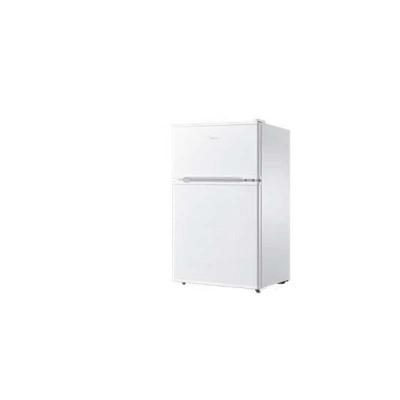 美的(Midea)BCD-88CM 88升 小巧身形 双门双温 直冷冰箱家用租房冰箱 办公冰箱 双门冰箱 小冰箱