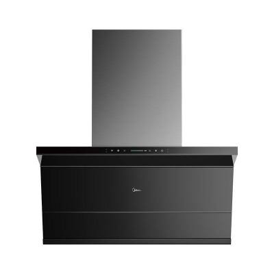 美的油烟机大吸力顶侧双吸烟灶挥手智控CXW-140-JJD6S MAX