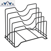 多功能铁艺菜板架多层砧板架案板收纳厨房置物架用品放锅盖的架子 三维工匠