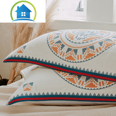 三维工匠枕巾成人单人儿童通用四季吸汗纱布棉枕头巾情侣一对枕芯/枕头