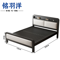 铭羽洋D04铁艺床150*200*50cm张