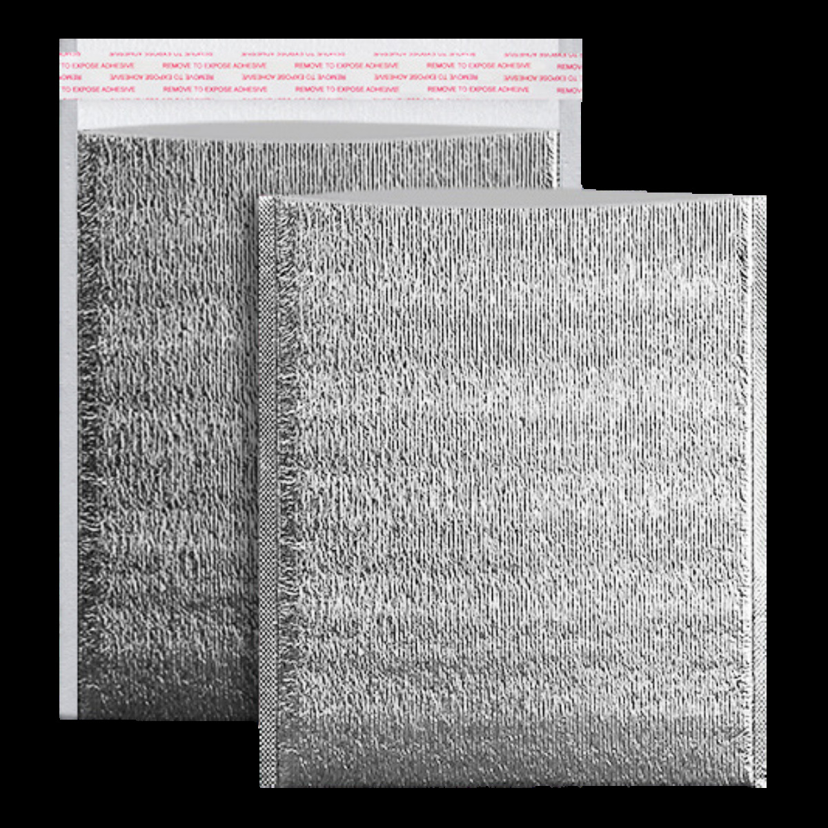 诺加厚立体铝箔包保温袋冷藏袋一次性外卖打包保冷袋50个批发 银色[2mm厚]+带胶 30*35cm[50个]