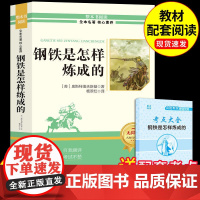 经典常谈朱自清和钢铁是怎样炼成的初中必读正版原著八年级下册阅读名著书籍初二8八下课外书配套人教版语文书目金典长谈怎么样练