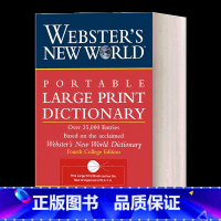 韦氏新世界英语词韦氏新世界英语词典 便携大字版 [正版]韦氏新世界英语词典 英文原版 Webster's New Wor
