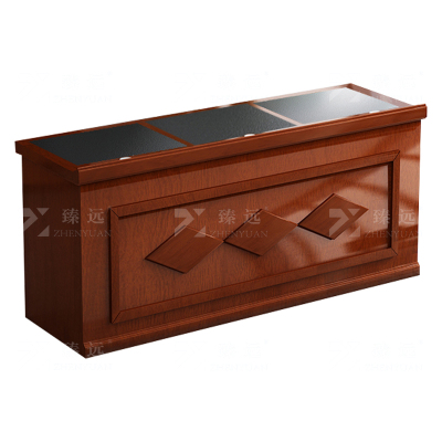 臻远ZY-ZXT-7演讲台会议室礼堂发言台油漆长条桌审判桌2.1米