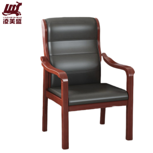 凌美盛 实木办公椅直扶手LM-302/把