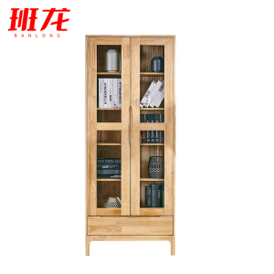 班龙书柜文件柜两门台