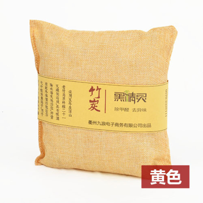 车用麻布竹炭包500g汽车去除甲醛韩式活性炭包装修除味家用碳包