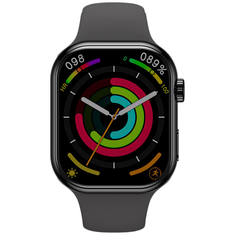 巴赫约翰(bach johann) i9max智能手环 多功能运动手表电话 NFC久坐提醒健康动态心率监测i9max