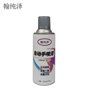 翰纯泽 自动手喷漆 深灰色 350ml (238g) /瓶
