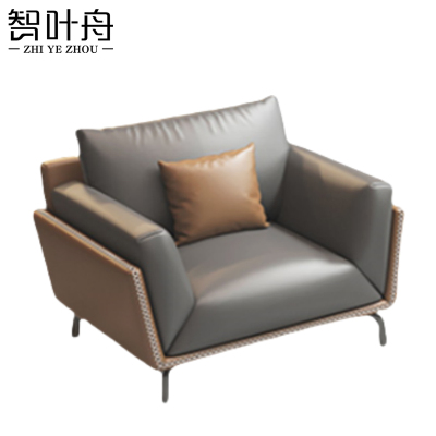 智叶舟沙发单人位100*90*80cm张