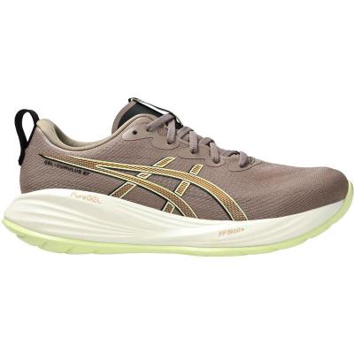 亚瑟士(ASICS)男士跑步鞋透气舒适环保减震训练运动鞋灰棕户外休