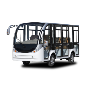 全封闭电动巡逻车双顶空调双锂电池组11坐观光车新能源巡逻车 14座高配款带电瓶 72V