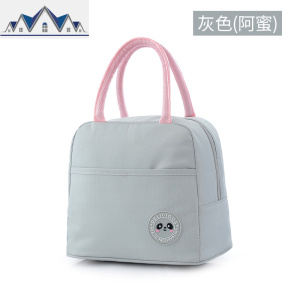 饭盒袋保温饭包防水小学生儿童上班带饭的便当袋子布日式手提餐包 三维工匠收纳包