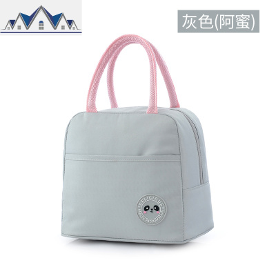 饭盒袋保温饭包防水小学生儿童上班带饭的便当袋子布日式手提餐包 三维工匠收纳包