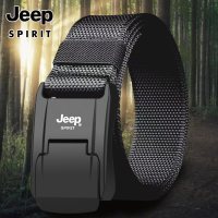 Jeep战术腰带男士快拆尼龙户外休闲潮帆布工装裤裤带2024新款皮带