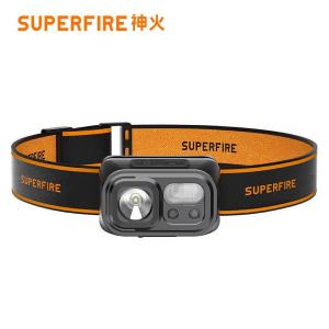 神火(SupFire) RT30 感应头灯 强光超亮夜钓灯头戴式手电筒超长续航户外矿灯钓鱼灯