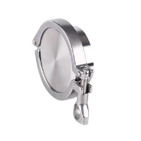 盛京联硕304不锈钢盲板卡箍套装Φ506卡盘530套