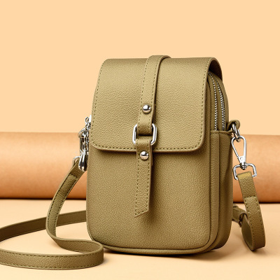 包包女包新款时尚手机包大气多隔层斜挎包女单肩包女