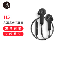B&O PLAY（by Bang & Olufsen）BeoPlay H5 无线蓝牙音乐耳机 黑 磁吸断电
